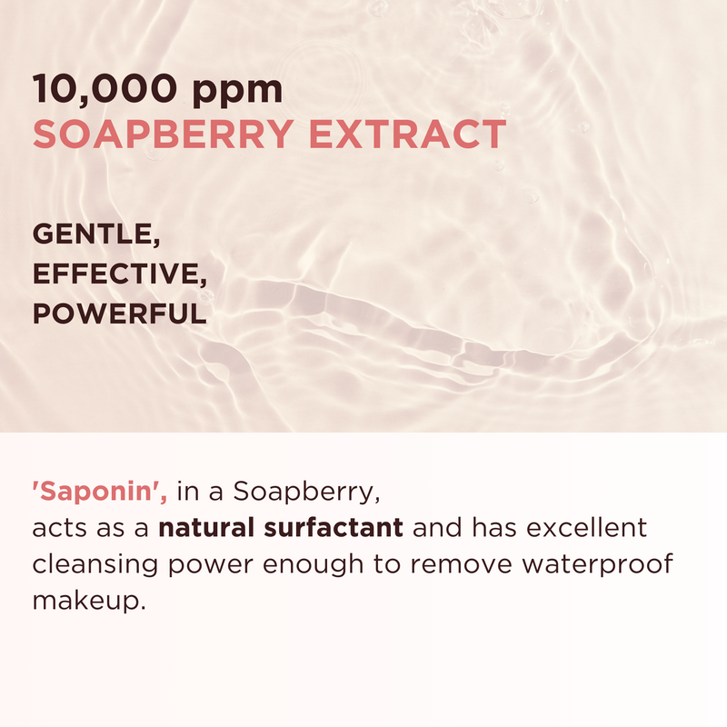 Soapberry Flawless Cleansing Water (8.45 fl.oz, 200mL)